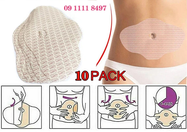 Miếng dán làm thon gọn, giảm mỡ bụng tự nhiên Aliver Slim Patch dùng như thế nào