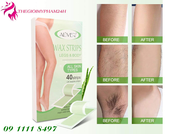 aliver waxing strips -2