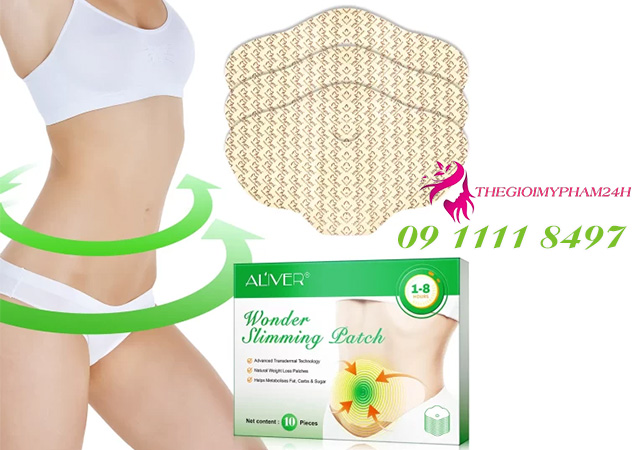 Miếng dán đốt mỡ tự nhiên Aliver Wonder Slimming Patch là gì