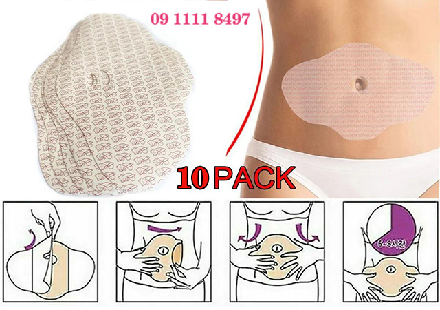 Miếng dán đốt mỡ tự nhiên Aliver Wonder Slimming Patch dùng như thế nào