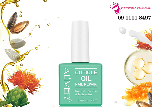 Dầu biểu bì Aliver Cuticle Oil Nail Repair dùng như thế nào