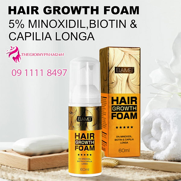 thành phần elaimei hair growth foam