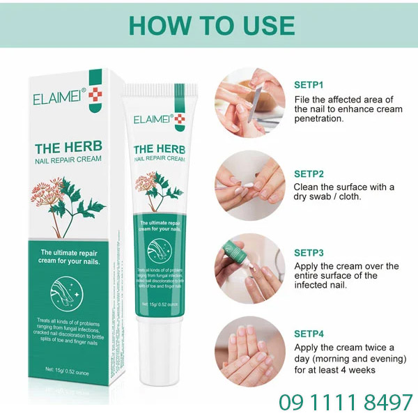 elaimei the herb nail repair cream-3