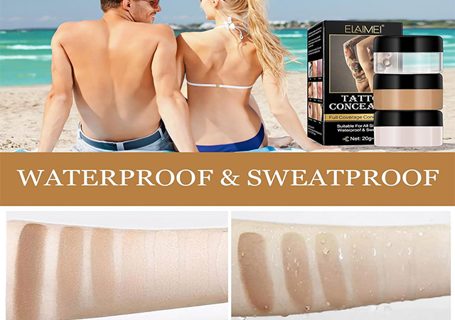 Kem che khuyết điểm, hình xăm Tattoo Concealer là gì