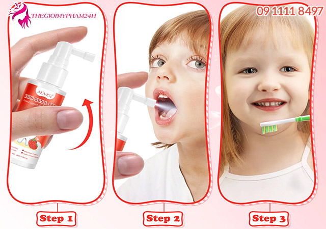 cách sử dụng aliver kids oral spray