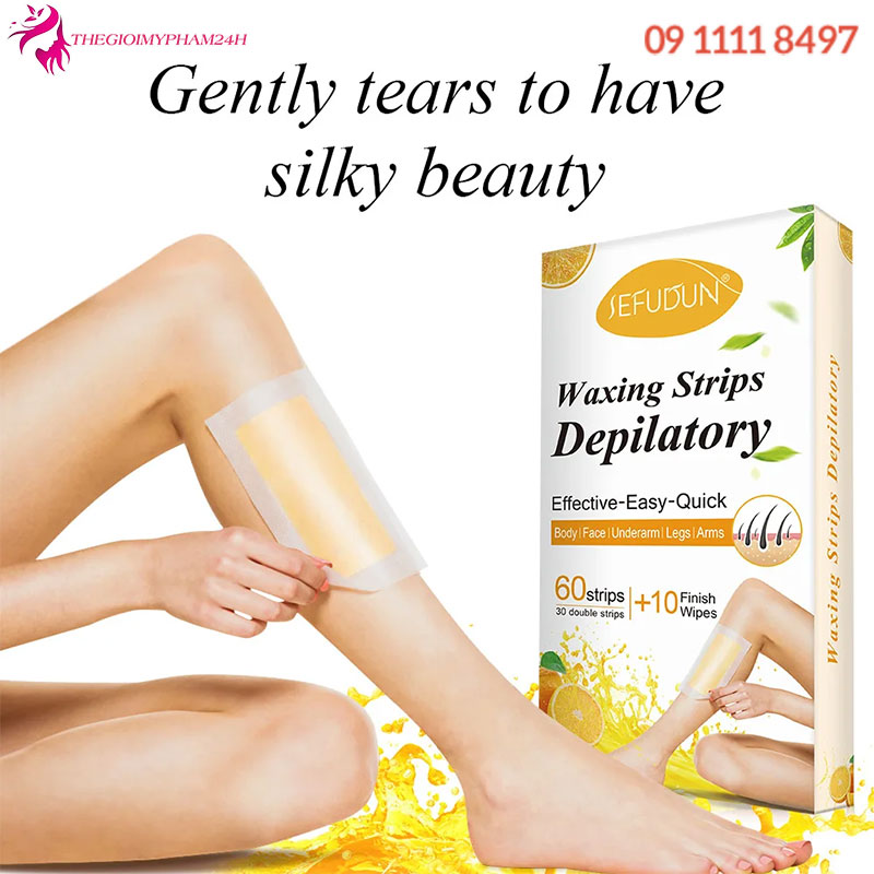 sefudun waxing strips depilatory-2