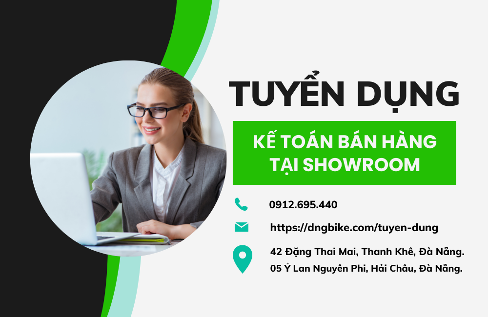 TUYỂN DỤNG KẾ TOÁN BÁN HÀNG SHOWROOM
