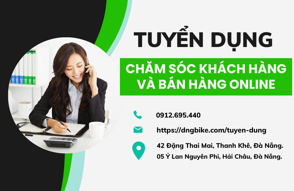 TUYỂN DỤNG NHÂN VIÊN CHĂM SÓC KHÁCH HÀNG VÀ BÁN HÀNG ONLINE