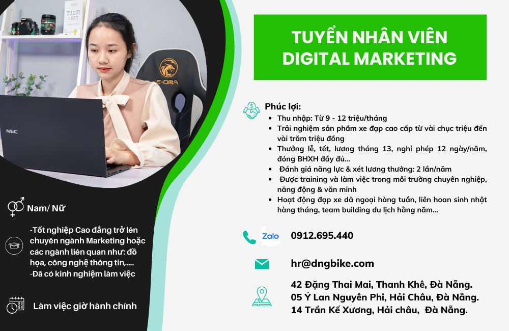 TUYỂN DỤNG DIGITAL MARKETING