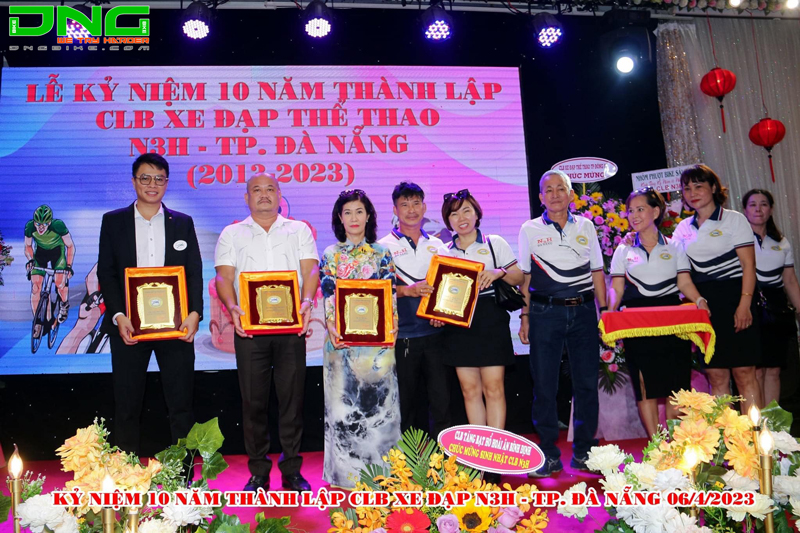 CHÚC MỪNG LỄ KỶ NIỆM 10 NĂM THÀNH LẬP CLB XE ĐẠP N3H