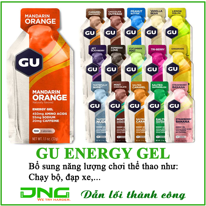 Gel năng lượng Gu Energy Gel là gì