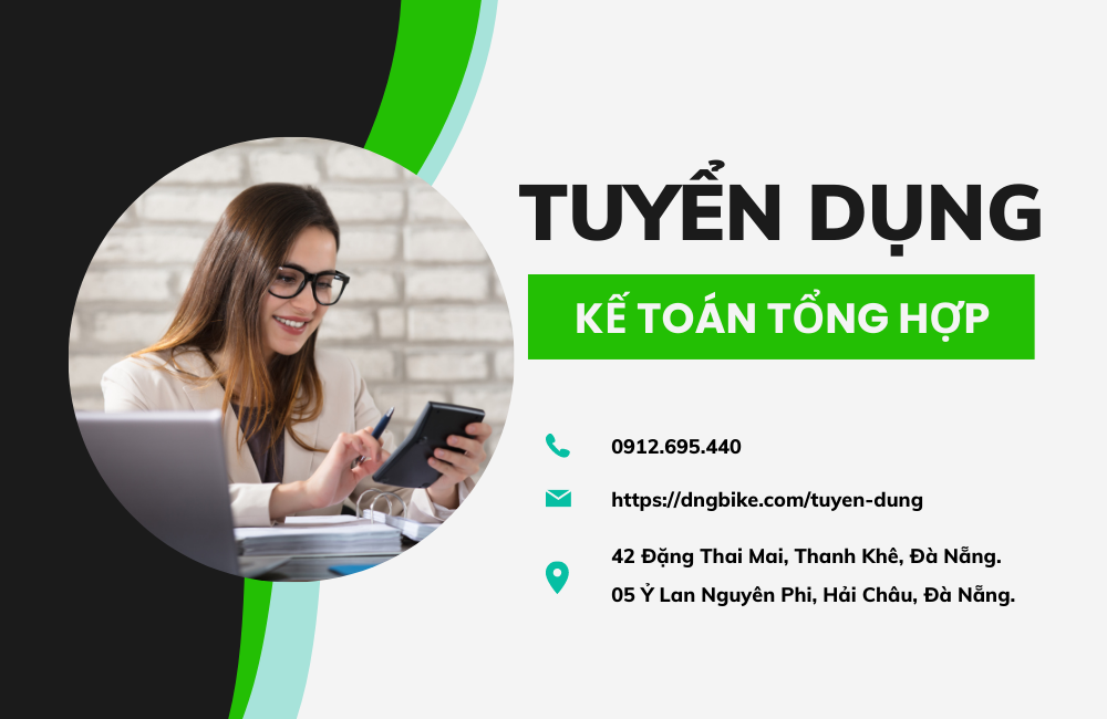 TUYỂN DỤNG KẾ TOÁN TỔNG HỢP