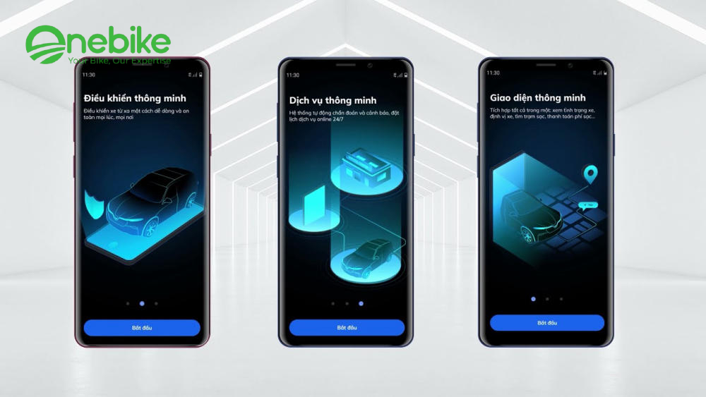 Sử dụng App trên điện thoại đối với xe đạp điện thông minh