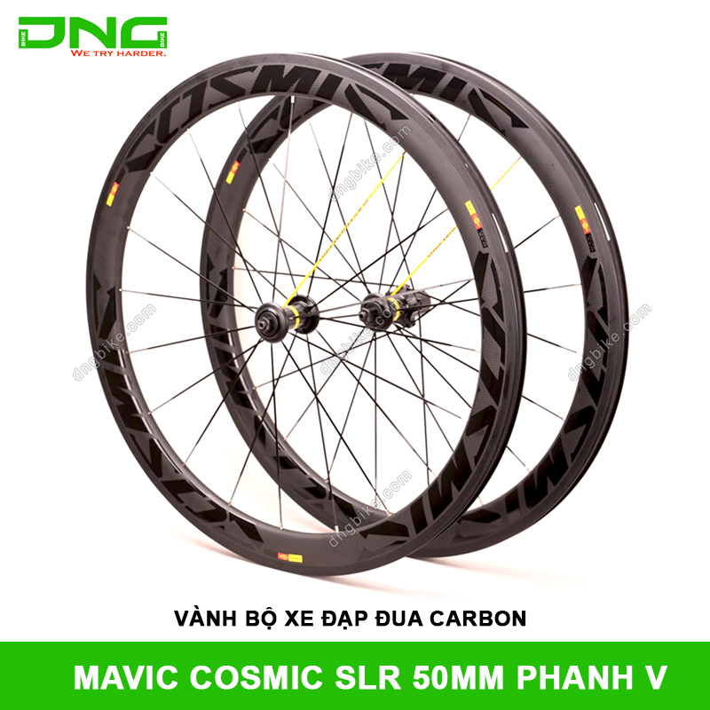 Vành bộ xe đạp đua Carbon MAVIC COSMIC SLR 50mm Vành bộ xe đạp đua Carbon MAVIC COSMIC SLR 50mm