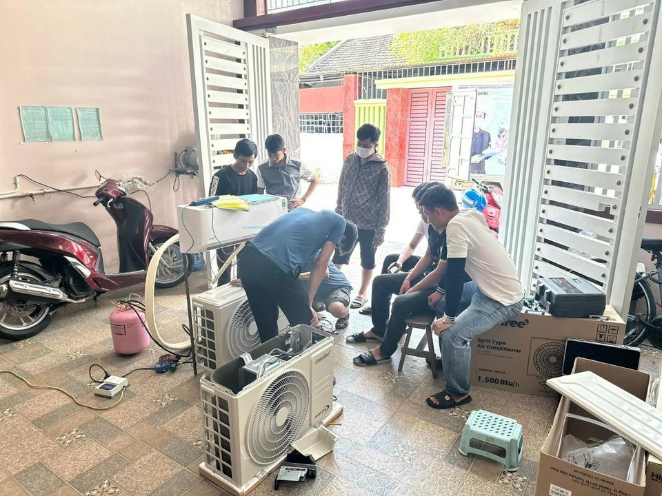 Dịch vụ sữa chữa máy lạnh tại điện lạnh Đức Vinh