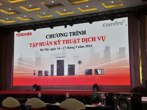 Chương trình tập huấn kỹ thuật và dịch vụ hãng Toshiba 2024