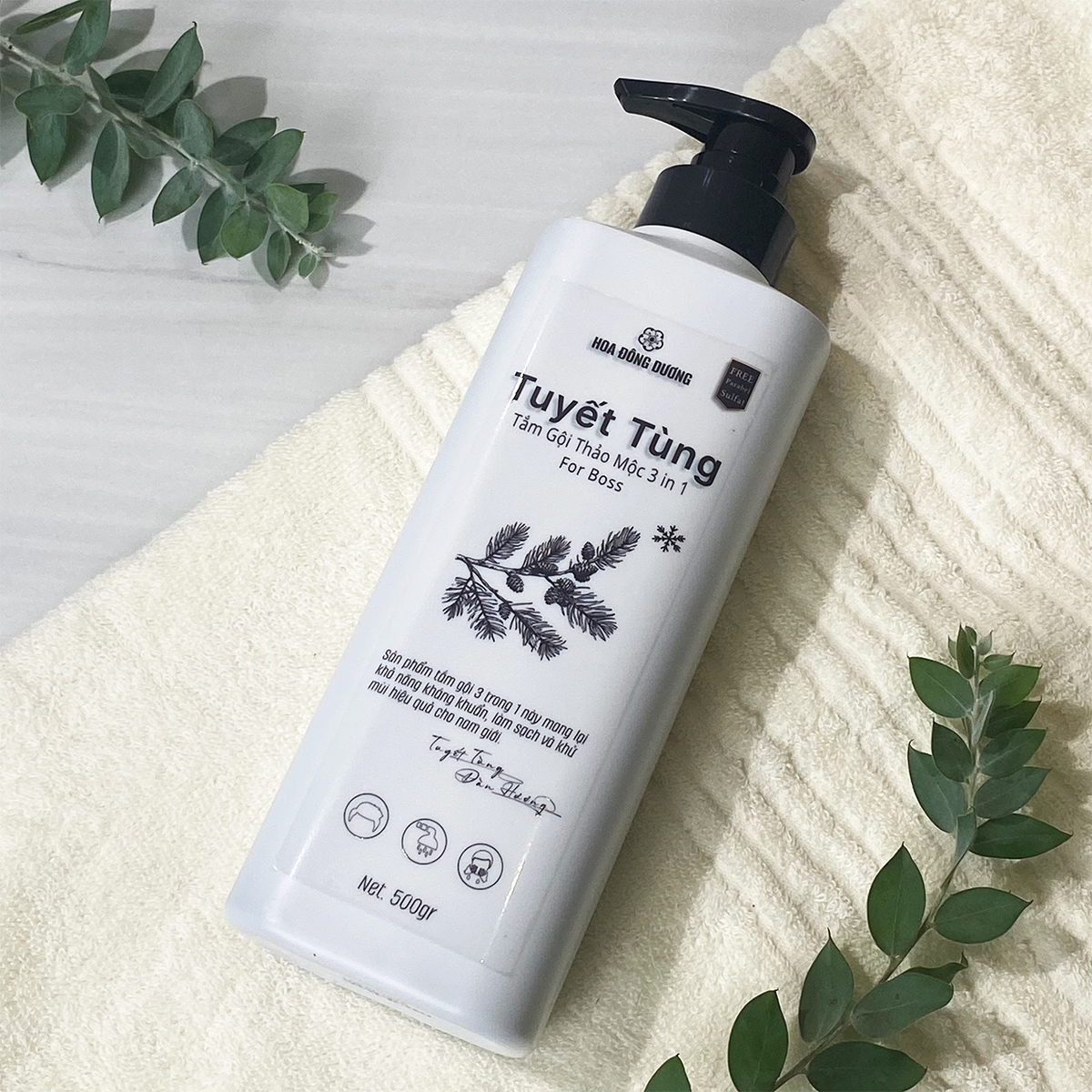 Tắm Gội Tuyết Tùng 3in1