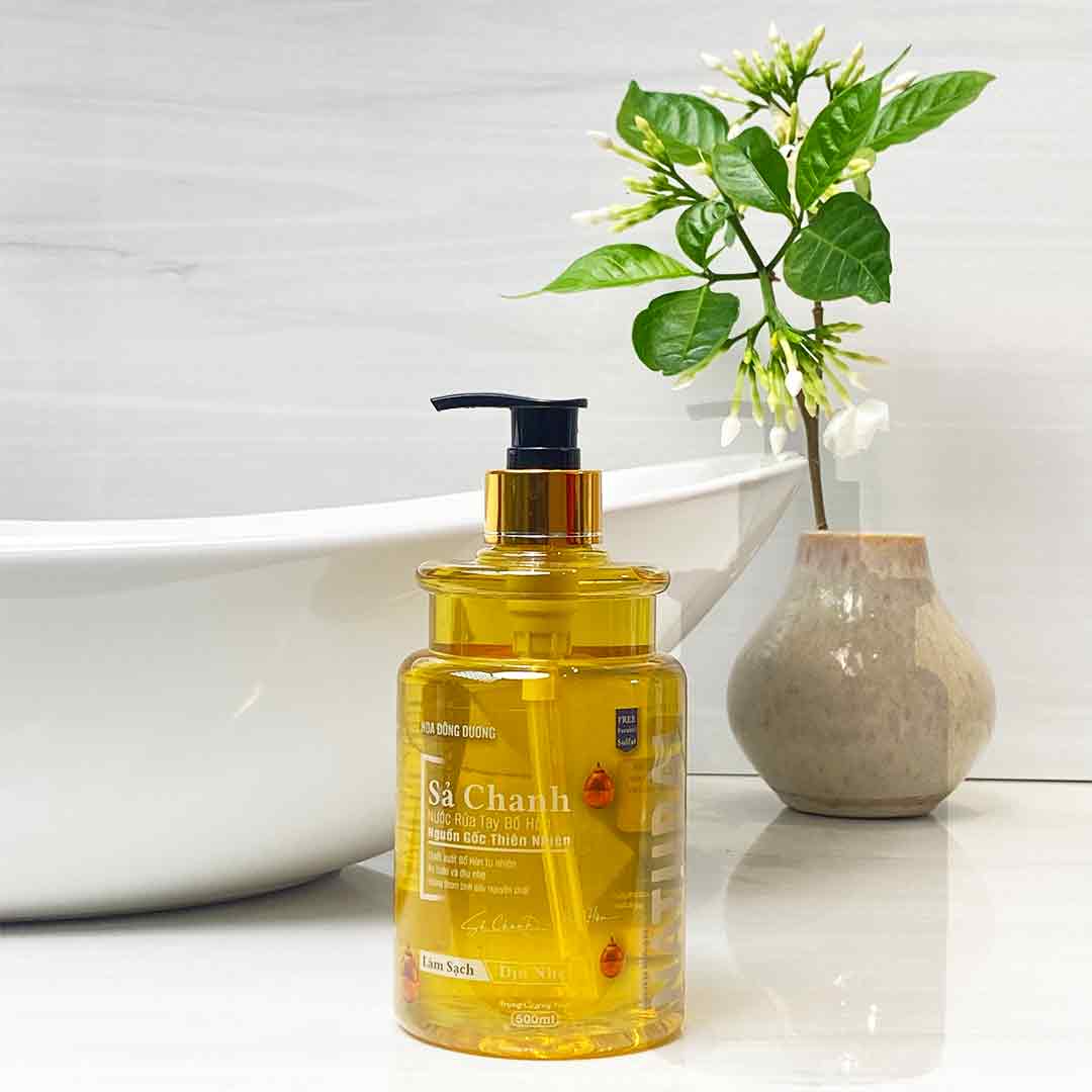 Nước Rửa Tay Sả Chanh - Bồ Hòn