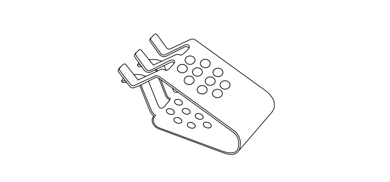 MIS2-PRO-CLIP  FIXATION CLIP  (20PCS/PACK)