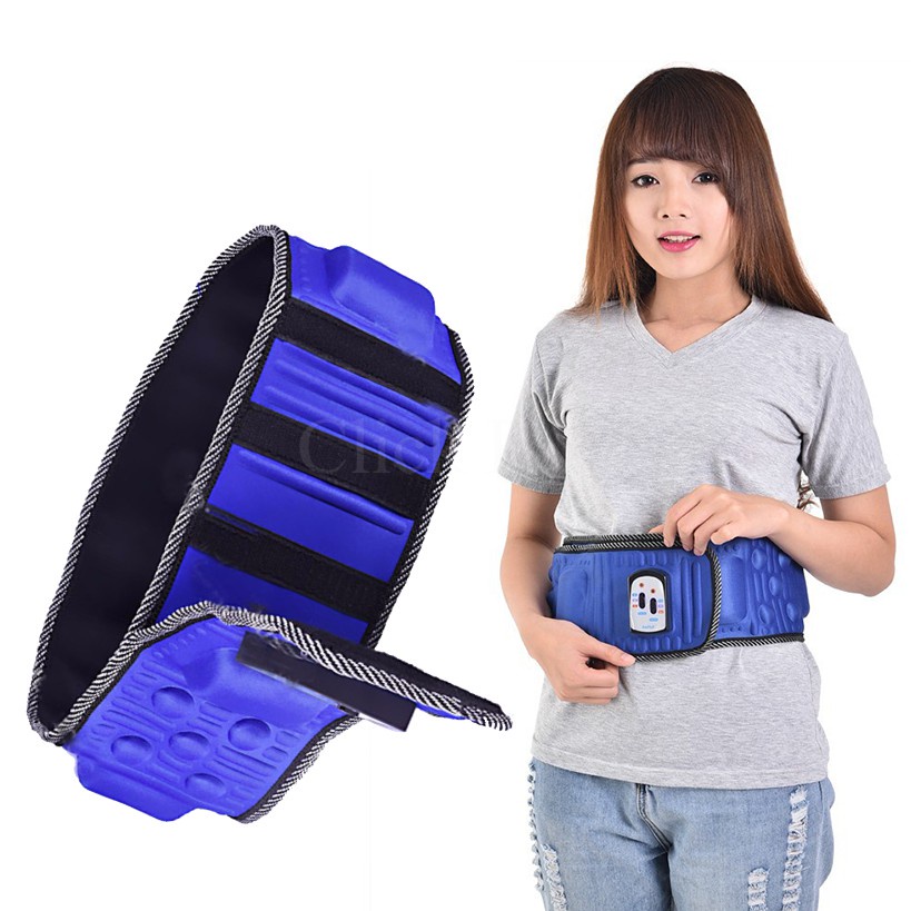 Đai Massage Giảm Mỡ Bụng X5 Hàn Quốc Mẫu Mới  - Máy Mát Xa Tập Cơ Bụng 5 Slim Super
