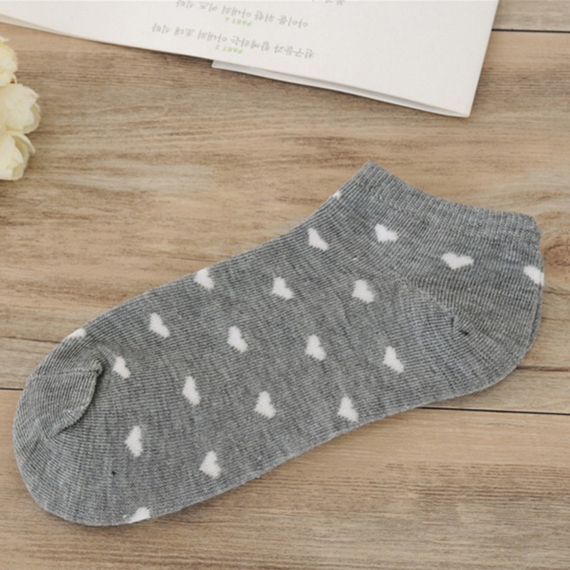 Set 5 Đôi Vớ Tất Nữ Hàng Đẹp Trái Tim