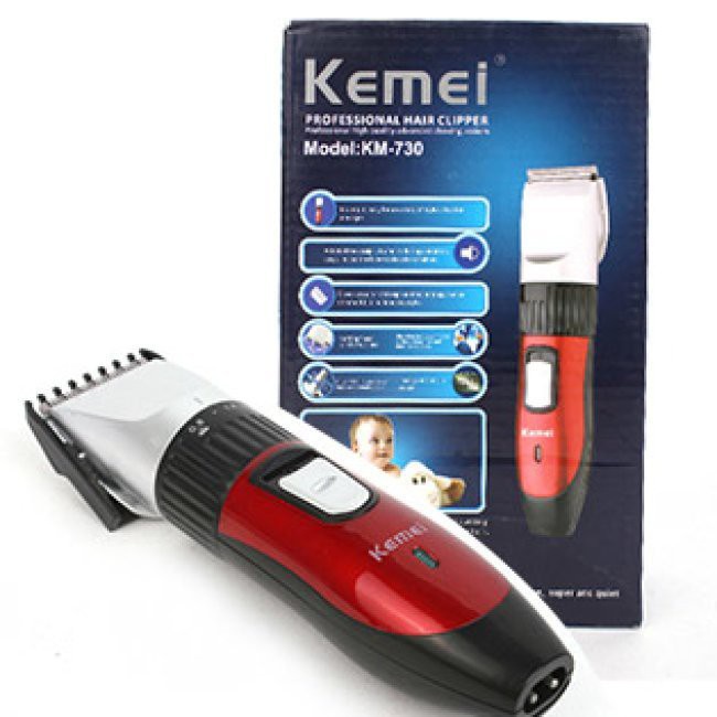 Tông Đơ Cắt Tóc Gia Đình Cao Cấp Kemei Km-730