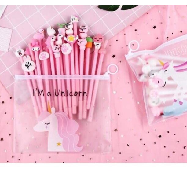 Set Bút Bi 20 Cái Dễ Thương
