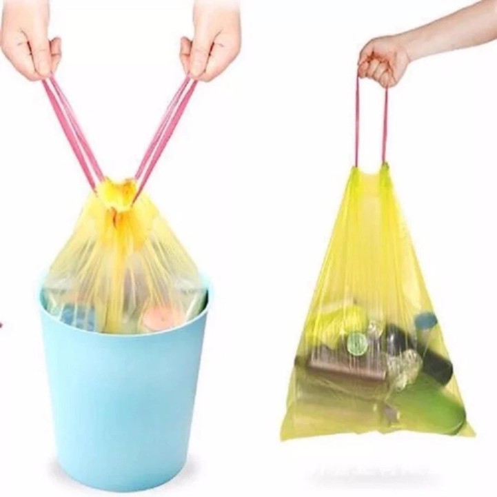 Cuộn Túi Đựng Rác Có Dây Rút Tiện Lợi