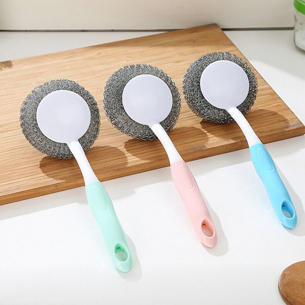 Dụng Cụ Cọ Xoong Nồi Có Tay Cầm