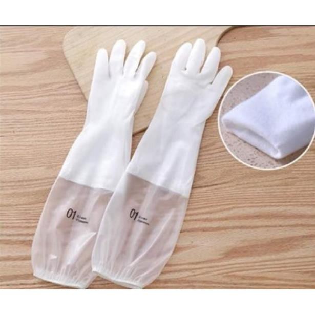 Găng Tay Cao Su Siêu Dai Dài Tay Cổ Chun (Giá Sỉ Bán Rẻ)