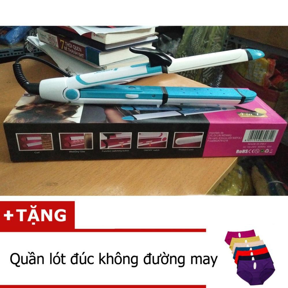 [Free Ship] Lược Điện Shinon Tạo Kiểu Tóc 4 In 1