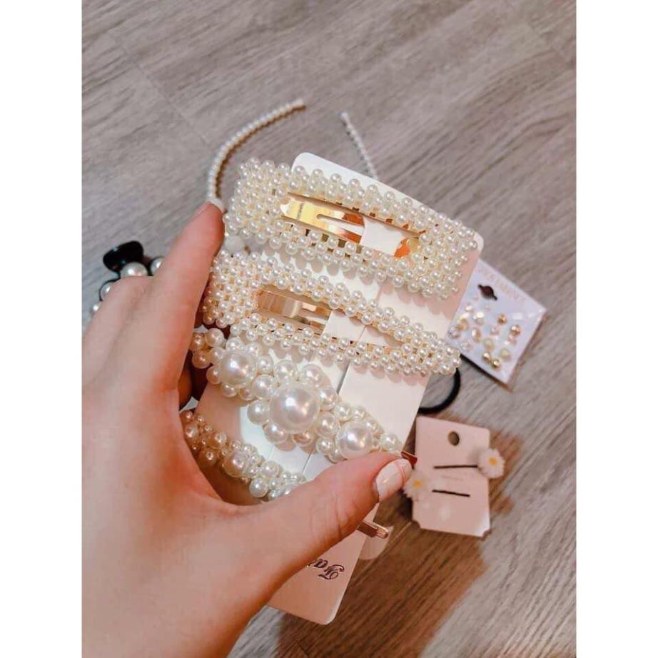 Phụ Kiện Tóc 🔥 Sét Kẹp Tóc 25 Món