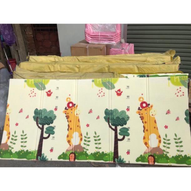 [Free Ship] Thảm Xốp Oganic 1M8X2M Dày Dặn 2 Mặt Cao Cấp Dùng Siêu Thích Cho Bé {Ảnh Thật}