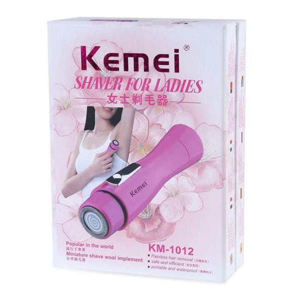 [Free Ship] Máy Cạo Lông Toàn Thân Kemei 1012 Cao Cấp