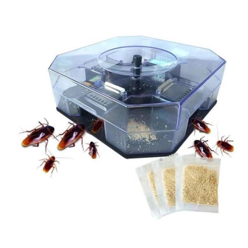 [Freeship-Hàng Loại 1] Máy Bắt Gián Thông Minh Hộp Bẫy Dán Hiệu Quả