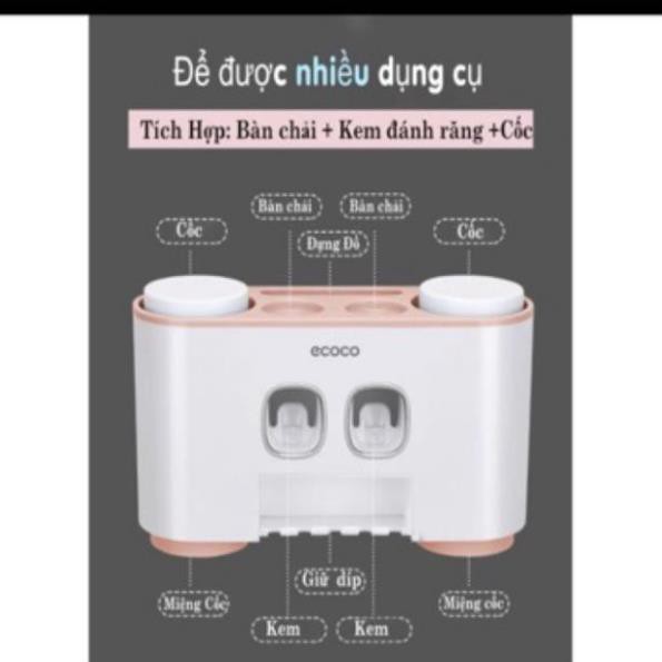 Bộ Nhả Kem Đánh Răng Ecoco Cao Cấp