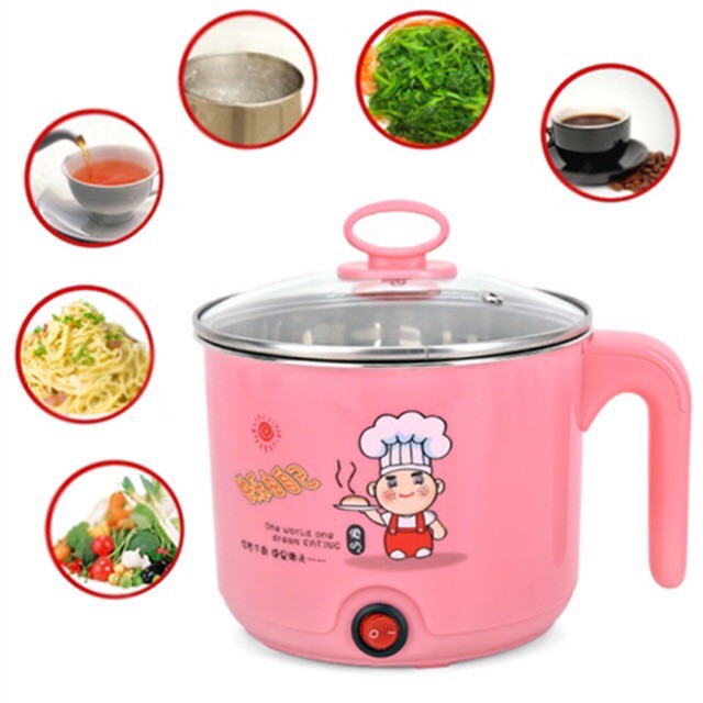 Ca Nấu Mì , Nấu Nước Đa Năng Size 18Cm