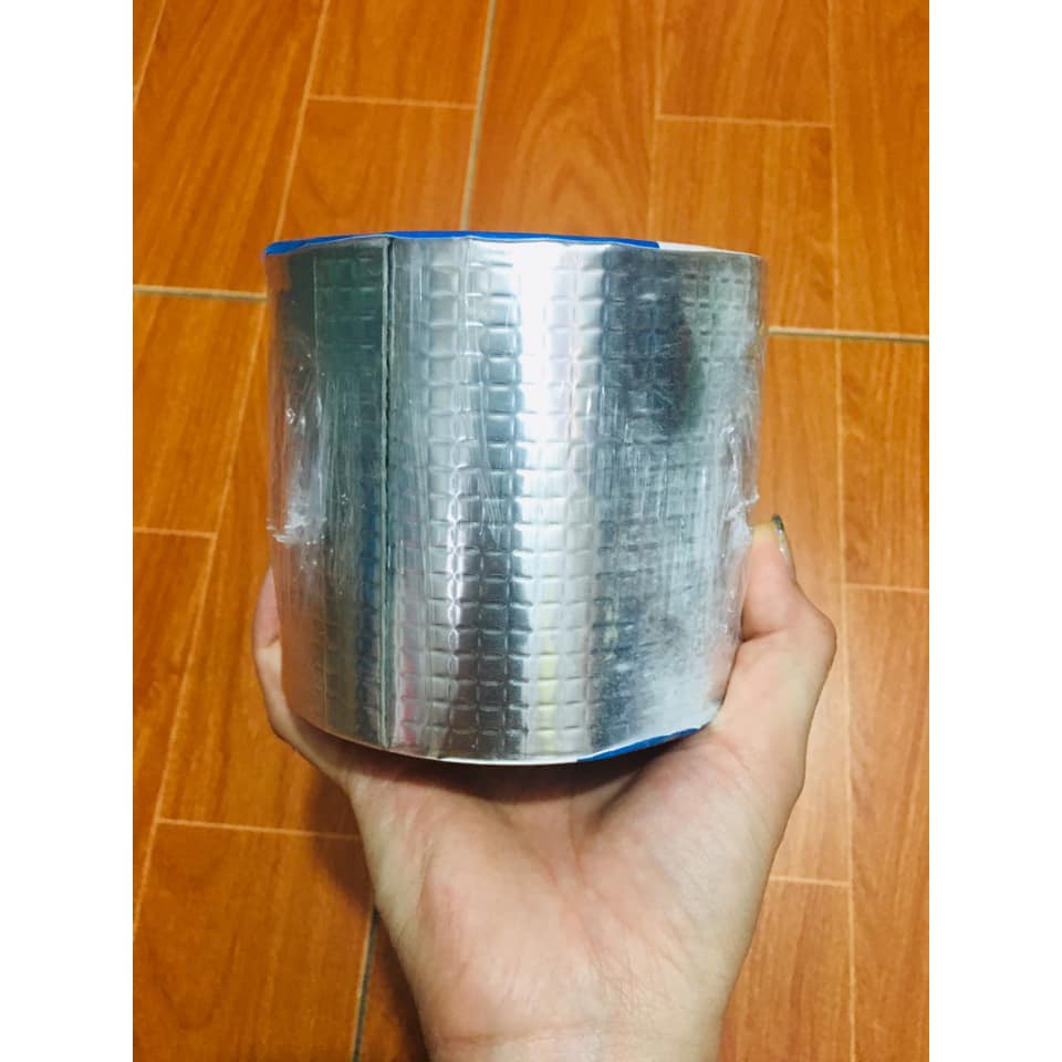 (Khổ To 10Cm) Băng Keo Siêu Dính Đa Năng, Keo Dán Chống Thấm,Chống Nhiệt Cho Tường, Trần Nhà, Ống Nước, Bể Nước..