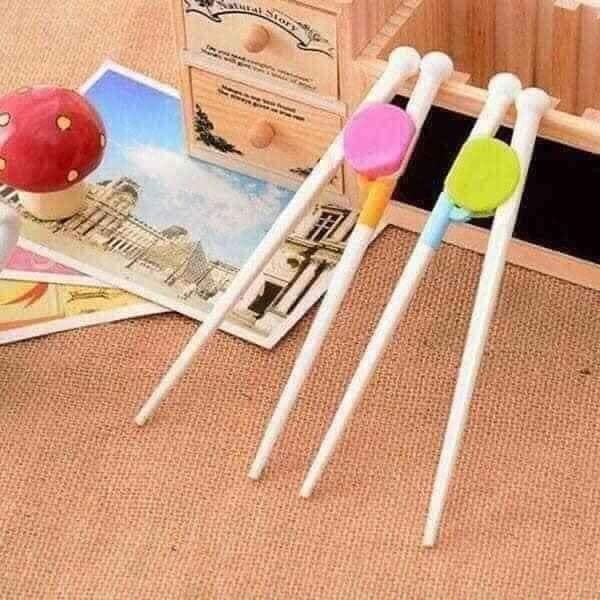 Đũa Tập Ăn Dặm Cho Bé ♥️ Freeship ♥️ Đũa Tập Ăn Cho Bé Nhiều Màu