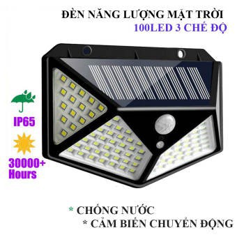 [Freeship] Đèn Led Năng Lượng Mặt Trời 100 Cảm Ứng Chuyển Động