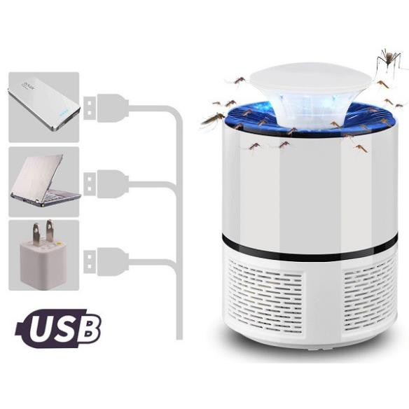 Đèn Bắt Muỗi Hình Trụ An Toàn Cho Bé