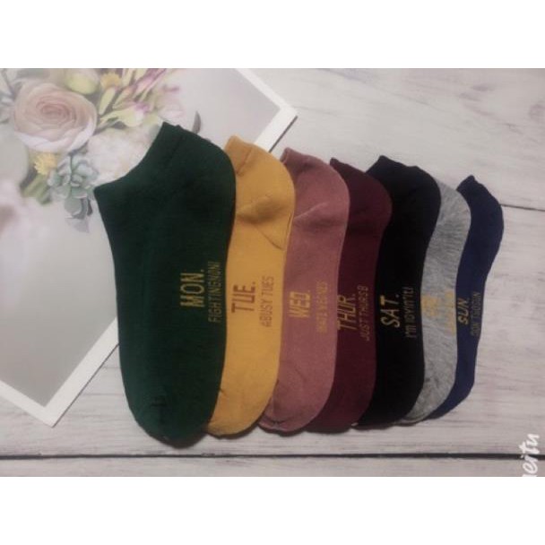 Combo Tất Tuần 7 Đôi 7 Ngày Cho Nữ Hàng Đẹp