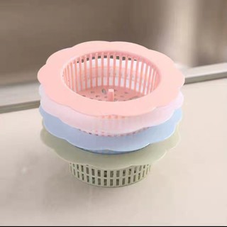 ❤️Free Ship❤️ Lọc Rác Nhựa Bồn Rửa Hình Hoa Đa Năng