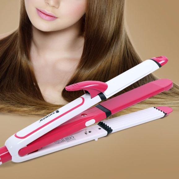 [Free Ship] Lược Điện Shinon Tạo Kiểu Tóc 4 In 1