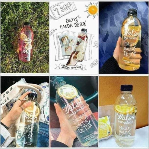 [Free Ship] Bình Đựng Nước Detox
