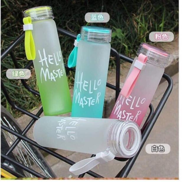 Combo 5 Chai Thủy Tinh Hello Master Đầy Màu Sắc