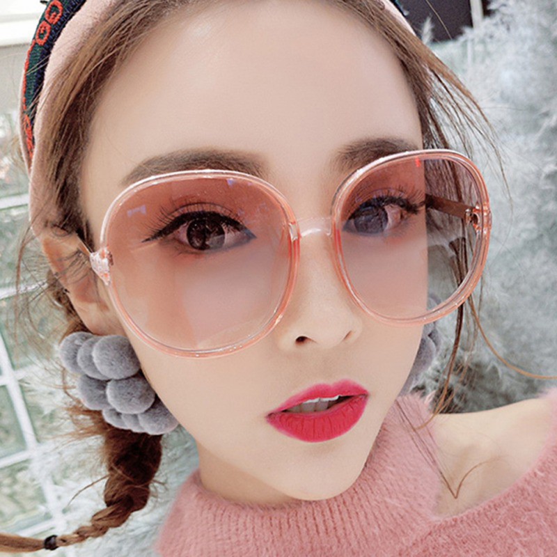 Kính Thời Trang ♥️Freeship♥️ Kính Râm Thời Trang Hàn Quốc Cho Nữ Gọng Tròn