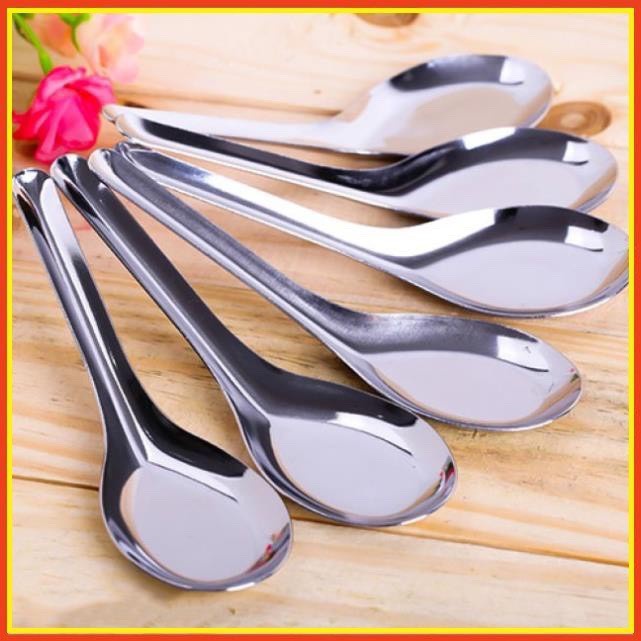 Thìa Inox Ăn Phở, Ăn Cơm Cao Cấp Bền Đẹp