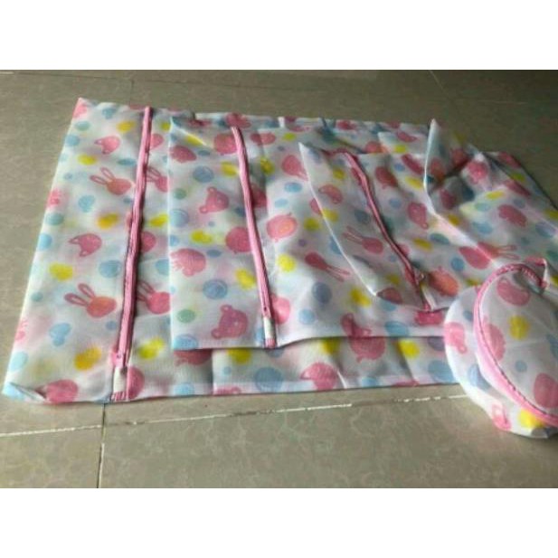 Túi Giặt Set 5 Túi Giặt Quần Áo Bảo Vệ Quần Áo Khi Giặt Máy