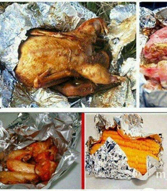 Giấy Bạc Nướng Thịt, Bánh, Cuộn Giấy Nướng Bạc